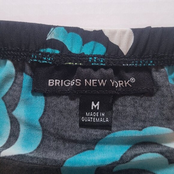 Briggs New York Floral Flare Skirt - Size M - Picture 4 of 8
